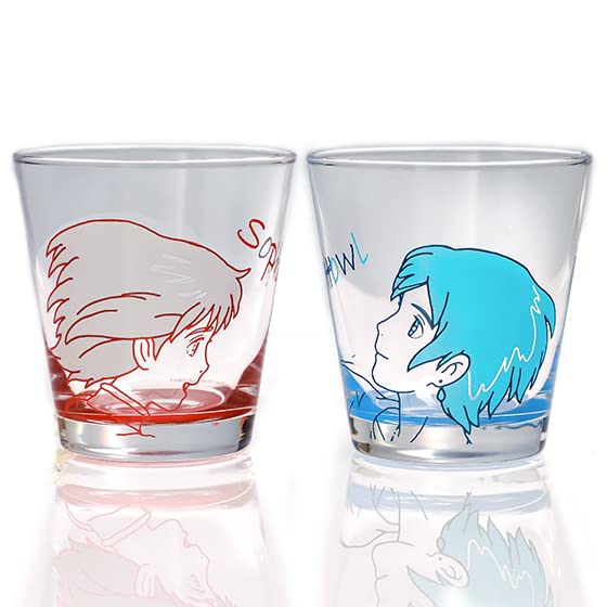 Studio Ghibli via Bandai Benelic - Howl's Moving Castle - Sophie and Howl, Benelic Glasses Pair Set Official Merchandise (BNL38300)