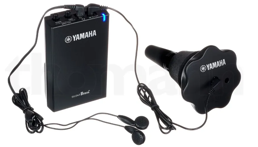 Electronic trumpet mute