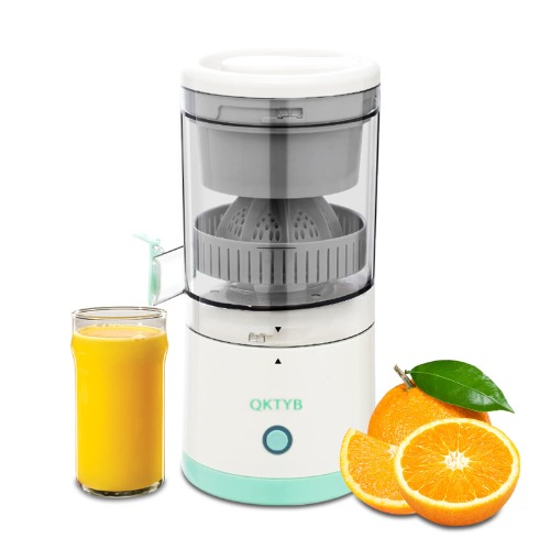 Electric Citrus Juicer USB Rechargeable Hands-Free Orange Lemon Squeezer  Machine