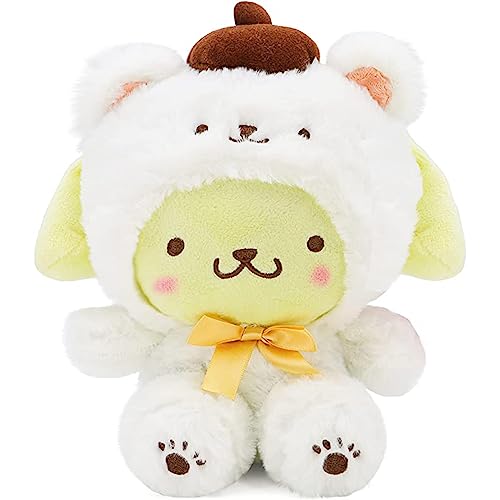 MJJAOQYF Cartoon Kawaii White Bear Cross-Dressing Series Plush,Soft Plush Doll Cute Soft Toys, Plush Pillow Stuffed Animals Toy Birthday Gifts for Girls Kids (C) - C