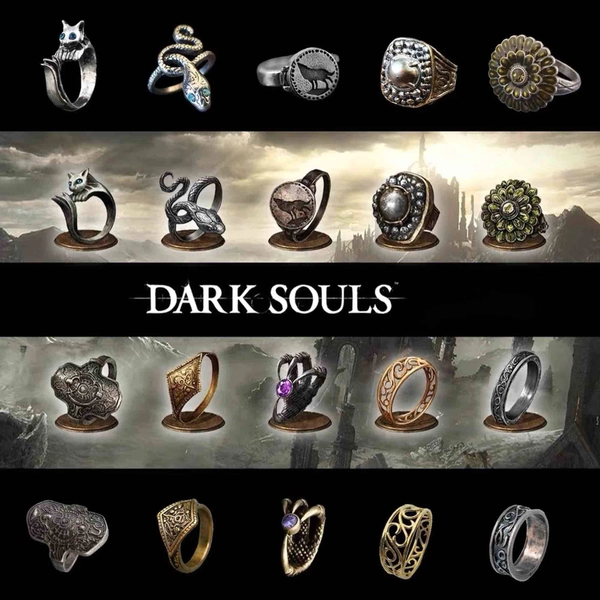 Dark Souls Rings Dark Souls 3 Collectible Rings For Cosplay gift for boyfriend