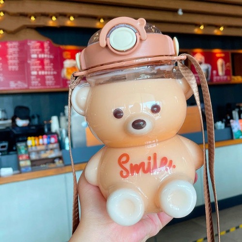 Smile Bear Bottles - Brown