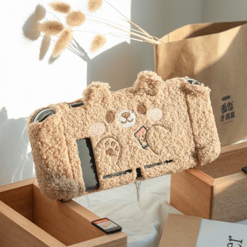 GeekShare Plush Bear Protective Case | For Regular Switch