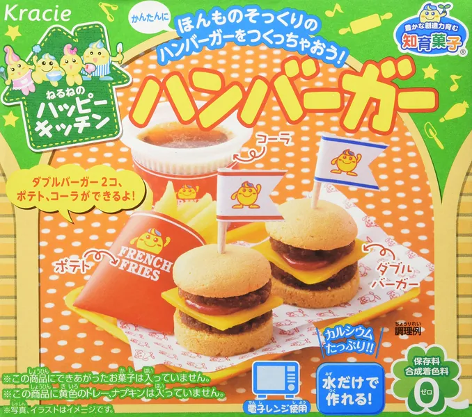 Juego Popin' Cookin' Chucherías Hamburguesa por Kracie