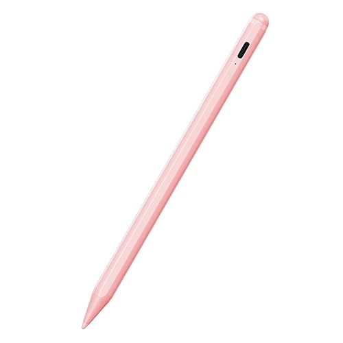 Stylus Pen for iPad 9th&10th Generation-2X Fast Charge Active Pencil Compatible with 2018-2024 Apple iPad Pro 11"/12.9"/M4, iPad Air 3/4/5/M2, iPad 6-10, iPad Mini 5/6 Gen-Pink - Pink