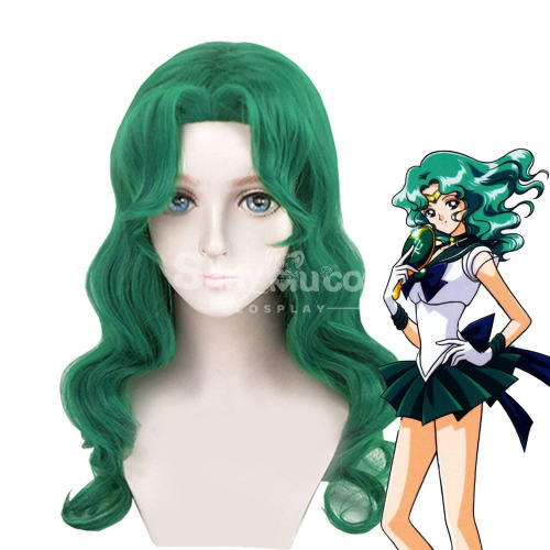 Sailor Moon Cosplay Sailor Neptune Michiru Kaiou Cosplay Wig
