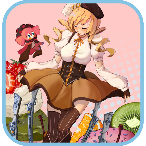 mami tomoe print - 5x7