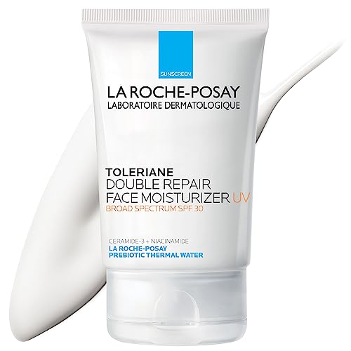 La Roche-Posay Toleriane Double Repair UV SPF Moisturizer for Face, Daily Facial Moisturizer with Sunscreen SPF 30