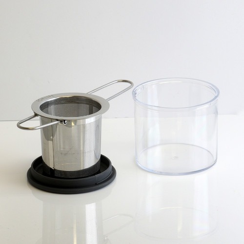 Folding Handle Tea Infuser with Carrying Case