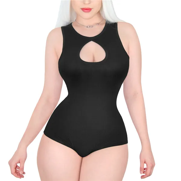 Waterdrop Cutout Bodysuit
