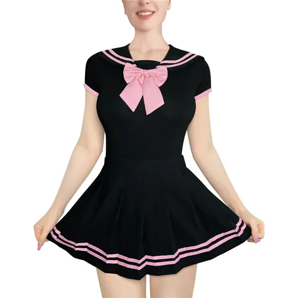 Cosplay Magical Onesie Skirt Set Full Black - LittleForBig Cute & Sexy Products