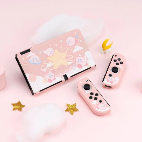 Wishaven Star Kirby Nintendo Switch Oled Protective Case | Default Title
