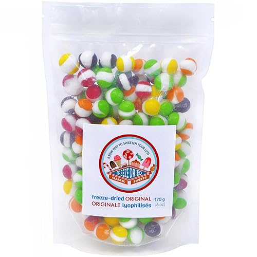 Original Rainbow | 170g | Premium crunchy freeze dried candy for an enhanced intense flavor - Original - 170 g