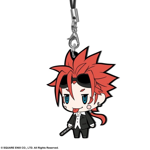 Final Fantasy FF VII EXTENDED EDITION - Character Rubber Strap Mascot [In Stock] - Reno