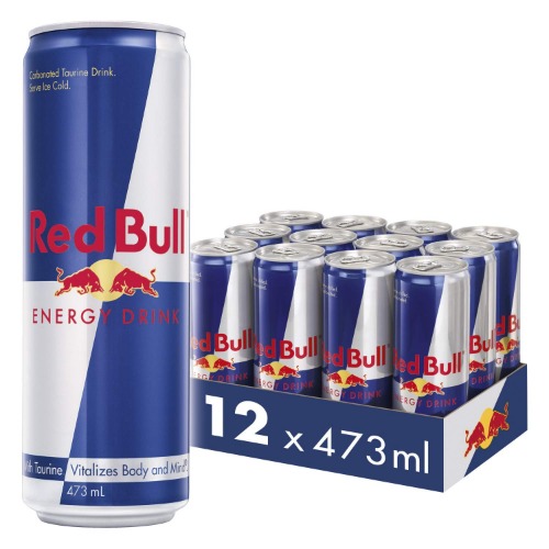 Red Bull Energy Drink 473 ml (12 Pack) - 473 ml (Pack of 12)