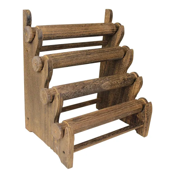 Wooden 4 Tier Scrunchie Organizer