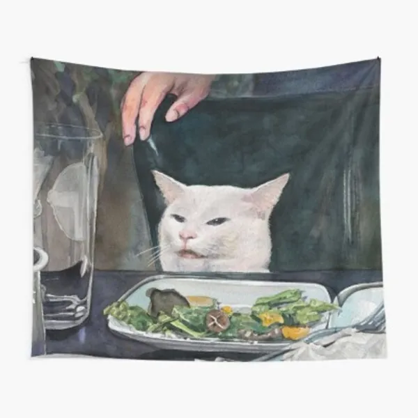 Cat Meme Tapestry by Fablica