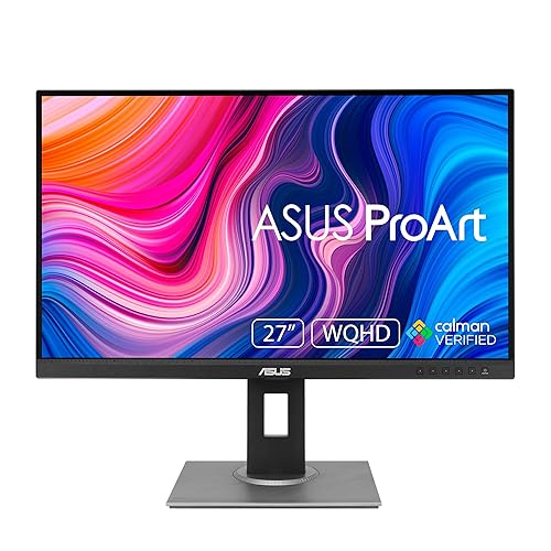 Asus Proart Display Pa278Qv Professional Monitor, 27" Ips, Wqhd 2560 X 1440, Nero Grigio - 27" - 2560 x 1440 - PA278QV