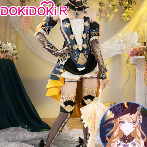 DokiDoki-R Game Genshin Impact Cosplay Fontaine Navia Costume | S-PRESALE