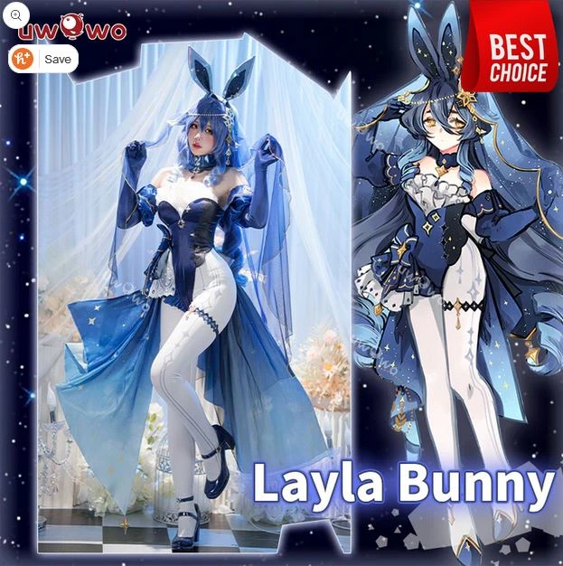 Layla Bunny Suit Cosplay
