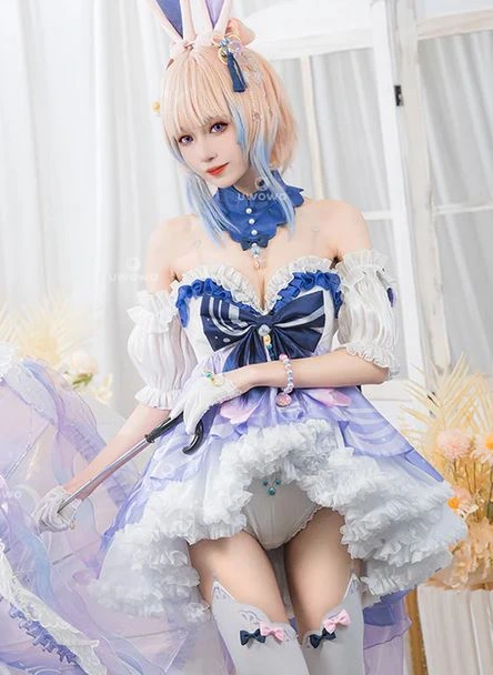 Kokomi Bunny Suit Cosplay