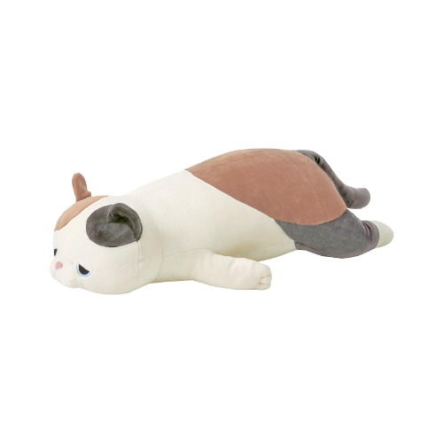 Libuhahato 58202-10 Premium Nemu Nemu Animals Mikeneko Yuzu (Mikeneko's Yuzu) (Total Length: Approx. 19.7 inches (50 cm)), Fluffy, Plush, Plush, Stuffed Toy, Stuffed Toy, Gift - Medium