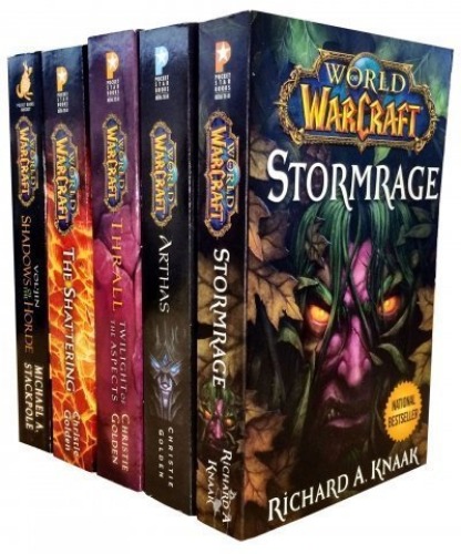 Warcraft - World Of Warcraft - 5 Book Collection Set (The Shattering, Thrall Twilight of the Aspects, Arthas Rise of the Lich King, Stormrage, Voljin) by Christie Golden (2016-05-03)