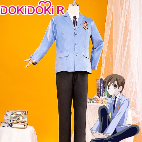 DokiDoki-R Anime Ouran High School Host Club Cosplay Costume School Uniforms | L-PRESALE