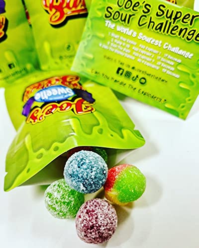 Joe's Super Sour Challenge - The Sourest Sweets In The World! - As seen on TikTok, Instagram & Youtube