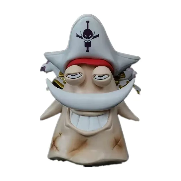 AJINWEE Anime One Piece Action Figure Den Den Mushi Cute Snail Phone Bug PVC Figures Model Collection Gift (Newgate)
