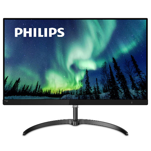 Philips 276E8VJSB 27" Monitor, 4K UHD IPS, 1 Billion+ Colors, Ultranarrow Borders, Lowblue, Multiview, 4Yr Advance Replacement Warranty - 27 inch | 4K UHD E8 Line | Flat