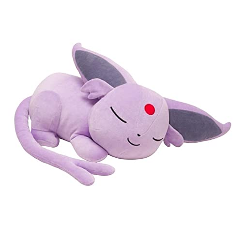 BLUEVI Eeveelution Big Sleeping Espeon Plush Toy Stuffed Toys Doll Doll