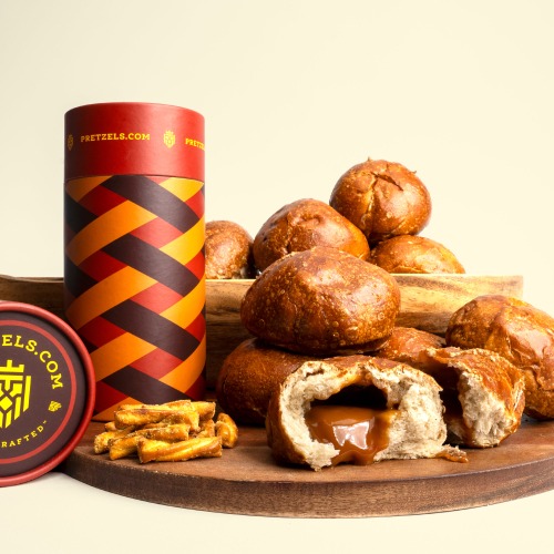 LIMITED EDITION! Caramel Stuffed Soft Pretzel Deluxe Box