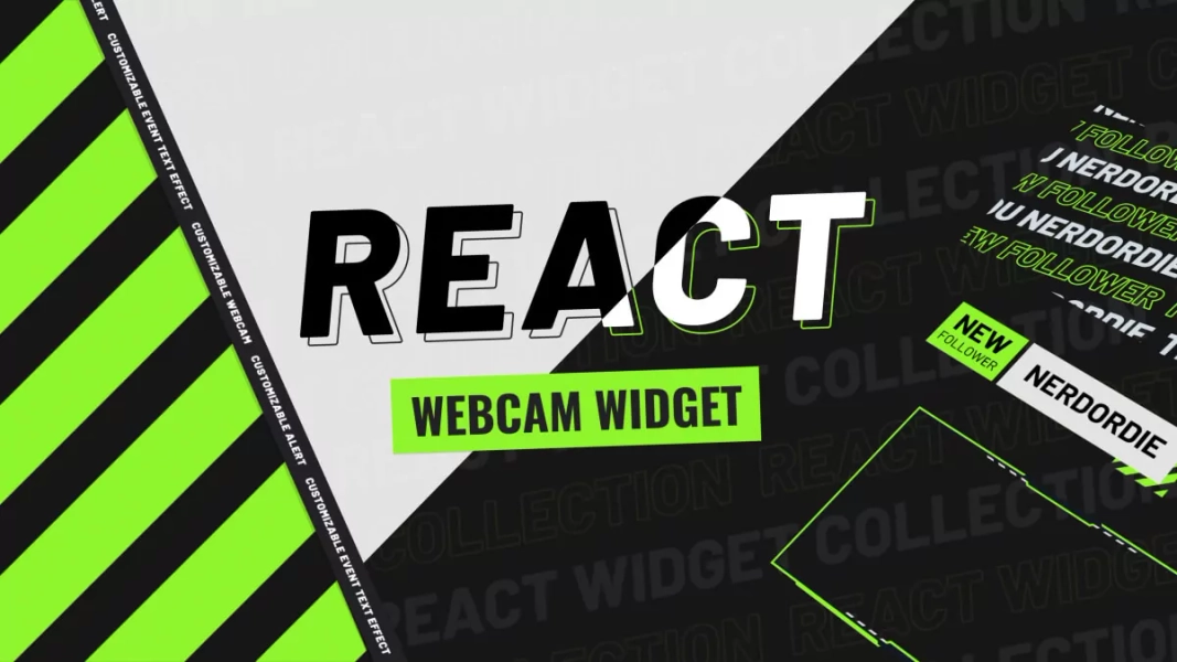 React - Reactive Webcam Widget