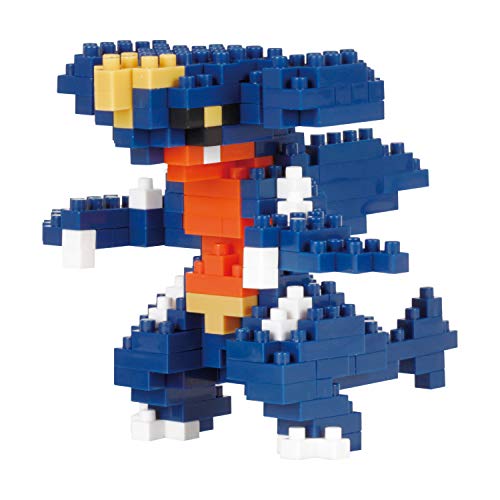 nanoblock - Garchomp [Pokémon], Pokémon Series Building Kit, 210 - Garchomp