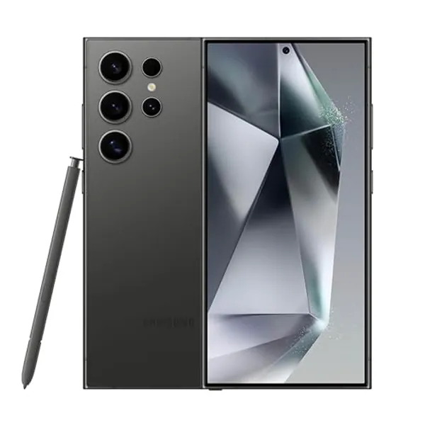 SAMSUNG Galaxy S24 Ultra Cell Phone, 512GB AI Smartphone, Unlocked Android, 200MP, 100x Zoom Cameras, Long Battery Life, S Pen, US Version, 2024, Titanium Black - Titanium Black - 512GB - Galaxy S24 Ultra - Phone Only