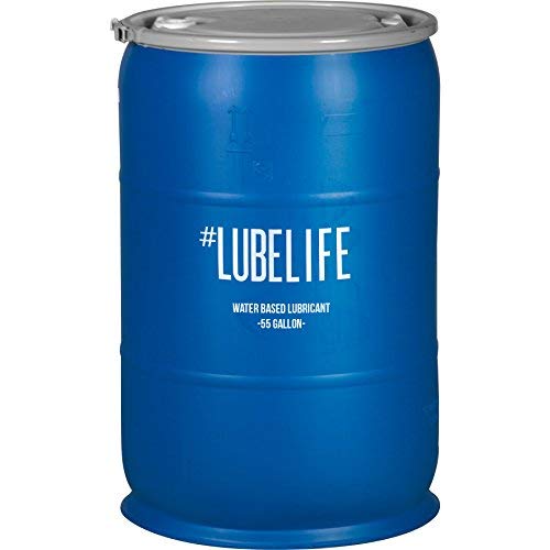 #LubeLife Water Based Personal Lubricant, 55 Gallon Sex Lube for Men, Women and Couples (Free of Parabens, Glycerin, Silicone and Oil) - 7040 Fl Oz (Pack of 1)