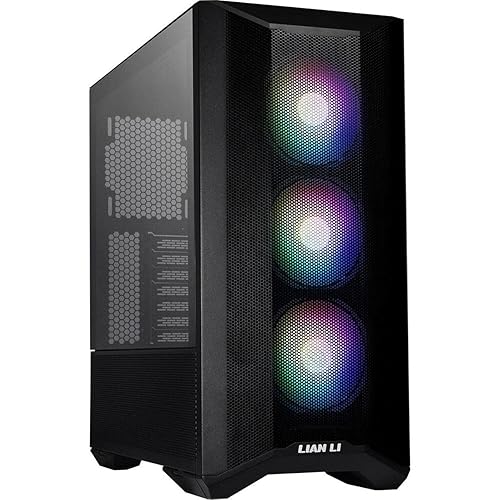 Lian-Li LANCOOL II Mesh RGB Tempered Glass ATX Case, Black
