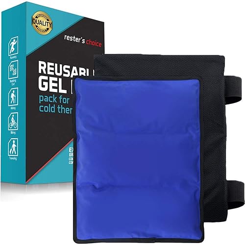 Large Ice Packs & Wrap - 11x14.5 | (1 Gel Pack + 1 Wrap)