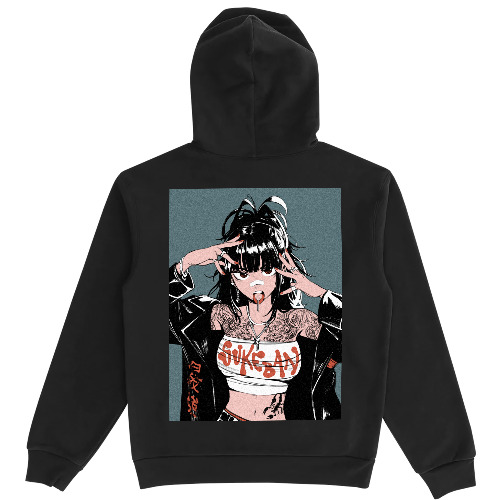 Sukeban Hoodie | Black - xl