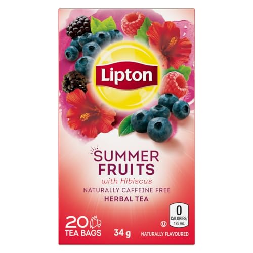 Lipton Summer Fruits with Hibiscus Herbal Tea - 20 Tea bags