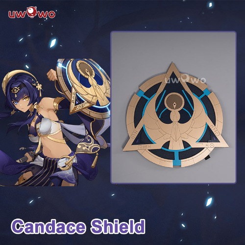 【In Stock】Uwowo Game Genshin Impact Cosplay Props  Genshin Impact Weapon Candace Shield Prop