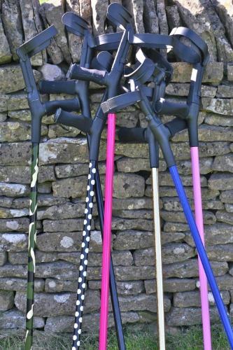 Design Your Own Personalised Crutches | Pair / Yes