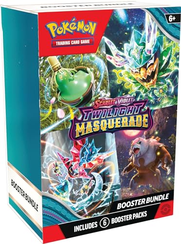 Pokémon TCG: Scarlet & Violet—Twilight Masquerade Booster Bundle (6 Boosters) - 6 Boosters