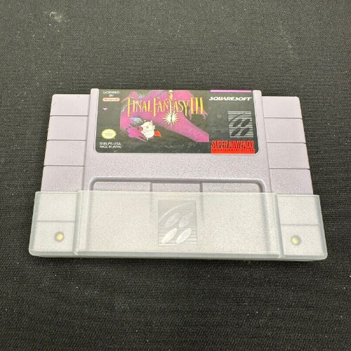 (Option 1) Final Fantasy III, SNES