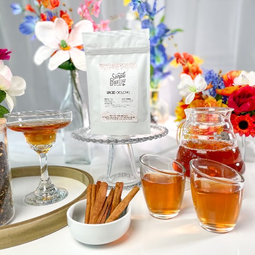 Spiced Oolong - Oolong Tea - Low Caffeine - Dark and Spicy | 4 Ounce Deluxe Pouch - $0.30/serving