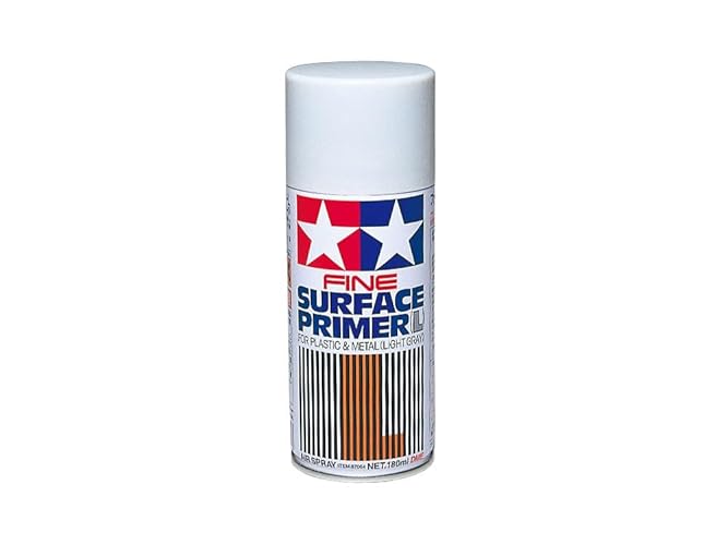 Tamiya Gray Fine Surface Primer L, 180ml Spray Can