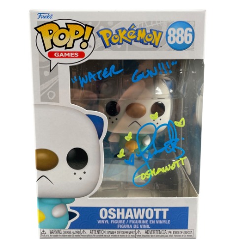Lisa Ortiz Signed Funko POP Pokemon Oshawott Authentic Autographed JSA COA | Default Title