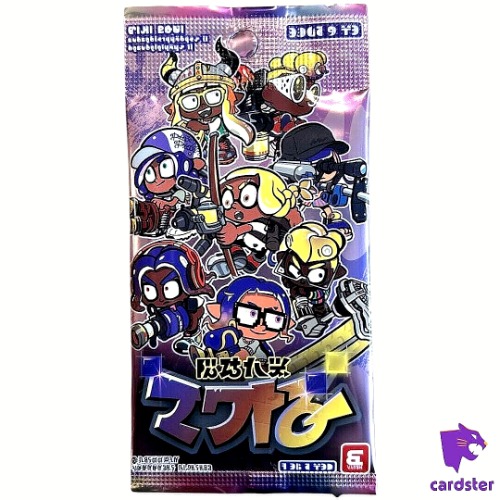 Pack SPLATOON 3 PROMO Card 12/2023 Tableturf Battle Vol. 2 Nawa Battler Japa