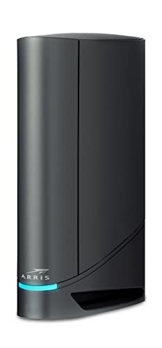ARRIS Surfboard G34 DOCSIS 3.1 Gigabit Cable Modem & Wi-Fi 6 Router (AX3000) , Approved for Comcast Xfinity, Cox, Spectrum & More , Four 1 Gbps Ports , 1 Gbps Max Internet Speeds - Cable Modem Router - DOCSIS 3.1